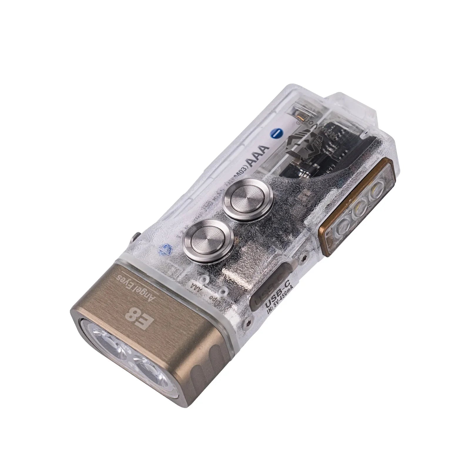 RovyVon Angel Eyes E8 Versatile Hybrid Keychain Flashlight