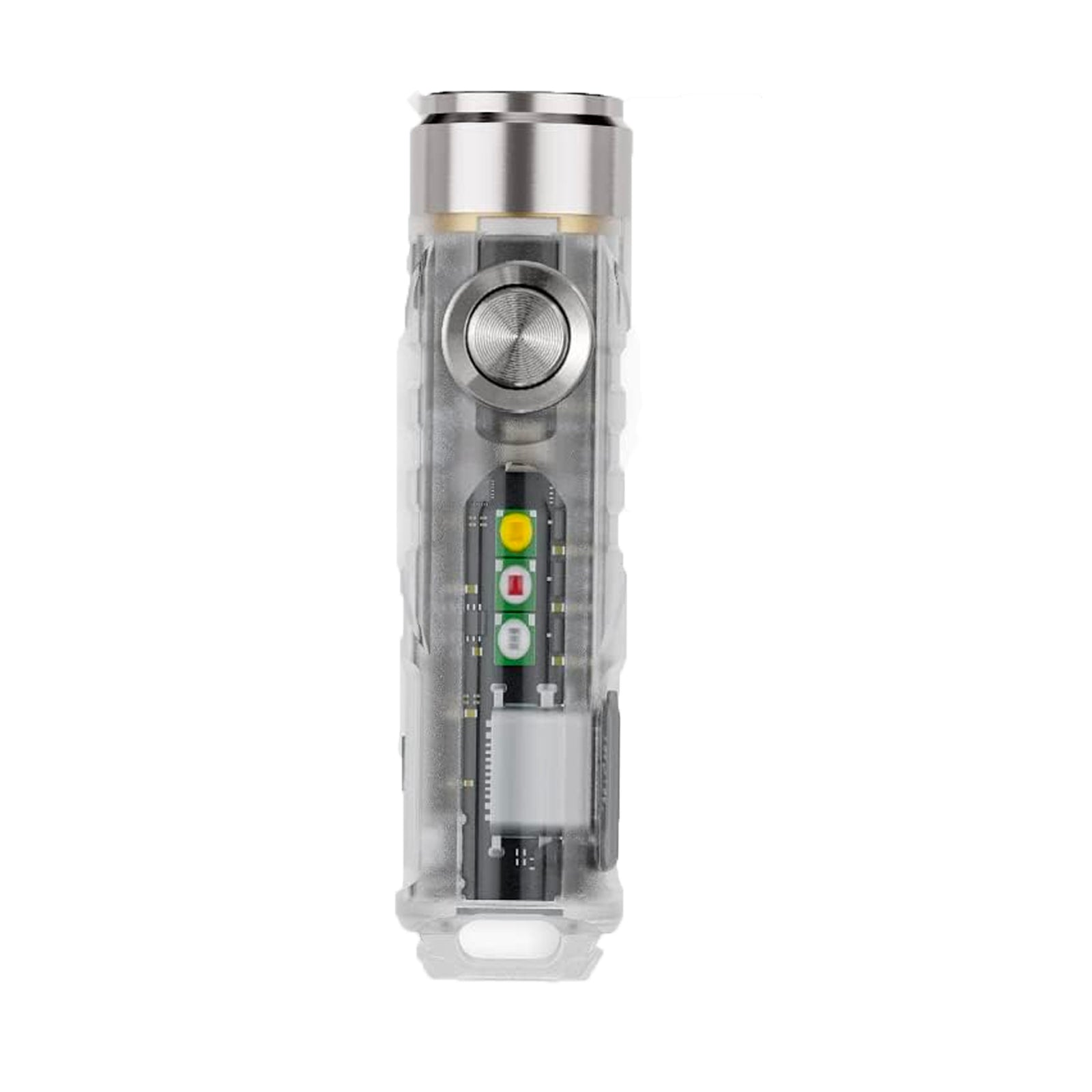 aurora a6 usb rechargeable keychain signal flashlight RovyVon A1-G4 Mini 5 Mode 5000K Neutral White And its IPX6 water resistant. RovyVon Aurora A8 Keychain Flashlight