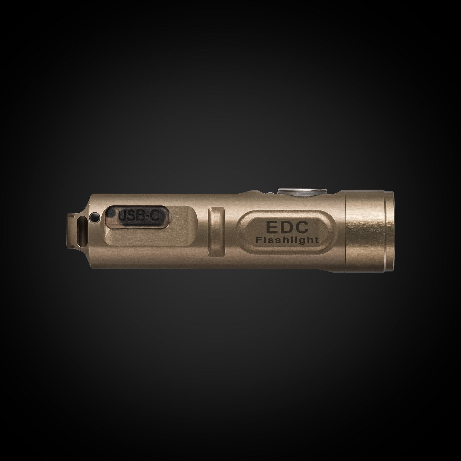 RovyVon Aurora A3 Pro 7075 Aluminum Keychain Flashlight (Desert Tan)