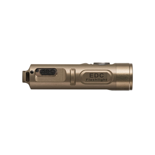 RovyVon Aurora A3 Pro 7075 Aluminum Keychain Flashlight (Desert Tan)