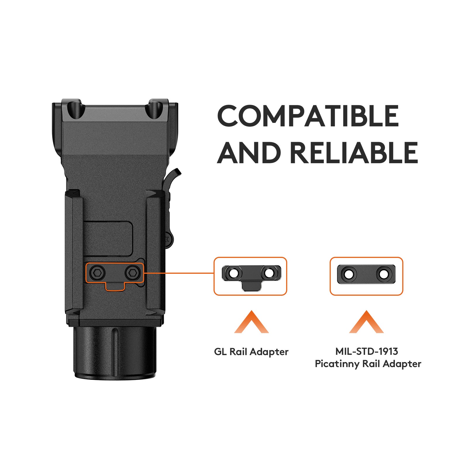 RovyVon GL3 Pro 2-IN-1 Rail-mounted Light