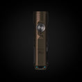 Load image into Gallery viewer, RovyVon Aurora A3 Pro 7075 Aluminum Keychain Flashlight (Desert Tan)
