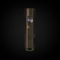Load image into Gallery viewer, RovyVon Aurora A3 Pro 7075 Aluminum Keychain Flashlight (Desert Tan)
